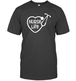 Nurse Life Nurse Shirt Unisex Short Sleeve Classic Tee