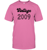 2009 Retro Vintage Birth Year Blast Unisex Short Sleeve Classic Tee