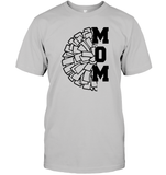 Cheer Mom With Pom Pom Unisex Short Sleeve Classic Tee