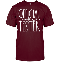 Official Cookie Tester Christmas Shirt Unisex Short Sleeve Classic Tee