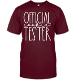 Official Cookie Tester Christmas Shirt Unisex Short Sleeve Classic Tee
