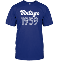 1959 Retro Vintage Birth Year Blast Unisex Short Sleeve Classic Tee