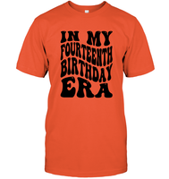 In My Fourteenth Birthday Era Birthday Shirt Unisex Short Sleeve Classic Tee