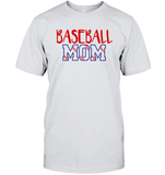 Baseball Mom Shirt, Long Sleeve, Hoodie, and Sweatshirt With Baseball Stripes