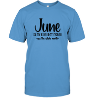 June Birthday Month Unisex Short Sleeve Classic Tee