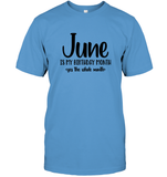 June Birthday Month Unisex Short Sleeve Classic Tee