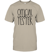 Official Cookie Tester Christmas Shirt Unisex Short Sleeve Classic Tee