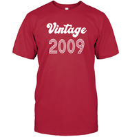2009 Retro Vintage Birth Year Blast Unisex Short Sleeve Classic Tee