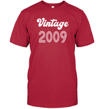 2009 Retro Vintage Birth Year Blast Unisex Short Sleeve Classic Tee