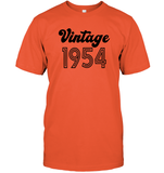 1954 Retro Vintage Birth Year Blast Unisex Short Sleeve Classic Tee