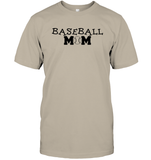 Baseball Mom Shirt Unisex Short Sleeve Classic Tee