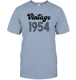 1954 Retro Vintage Birth Year Blast Unisex Short Sleeve Classic Tee