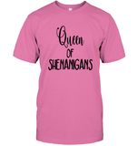 Queen of Shenanigans St Patrick's Day Shirt Unisex Short Sleeve Classic Tee