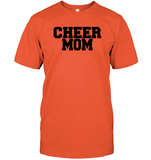 Cheer Mom T Shirt Unisex Short Sleeve Classic Tee