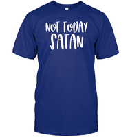 Not Today Satan Family Shirt Unisex Short Sleeve Classic Tee
