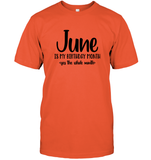 June Birthday Month Unisex Short Sleeve Classic Tee