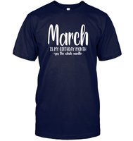 March Birthday Month Unisex Short Sleeve Classic Tee