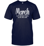 March Birthday Month Unisex Short Sleeve Classic Tee