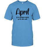April Birthday Month Unisex Short Sleeve Classic Tee