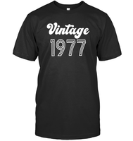 1977 Retro Vintage Birth Year Blast Unisex Short Sleeve Classic Tee