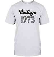 1973 Retro Vintage Birth Year Blast Unisex Short Sleeve Classic Tee