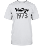 1973 Retro Vintage Birth Year Blast Unisex Short Sleeve Classic Tee