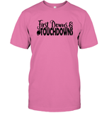First Downs & Touchdowns Shirt - Score Big in Style! Unisex Short Sleeve Classic Tee