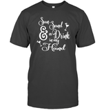 Sun Sand & A Drink In My Hand Bachelorette Shirt For Women