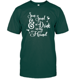 Sun Sand & A Drink In My Hand Bachelorette Shirt For Women