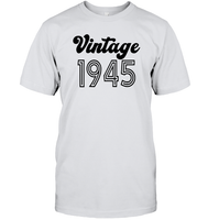 1945 Retro Vintage Birth Year Blast Unisex Short Sleeve Classic Tee