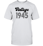 1945 Retro Vintage Birth Year Blast Unisex Short Sleeve Classic Tee