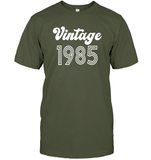 1985 Retro Vintage Birth Year Blast Unisex Short Sleeve Classic Tee