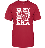 In My Twelfth Birthday Era Birthday Shirt Unisex Short Sleeve Classic Tee