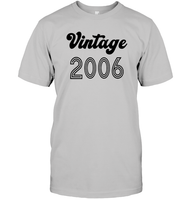 2006 Retro Vintage Birth Year Blast Unisex Short Sleeve Classic Tee