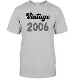 2006 Retro Vintage Birth Year Blast Unisex Short Sleeve Classic Tee