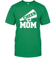 Cheer Mom With Megaphone Unisex Short Sleeve Classic Tee