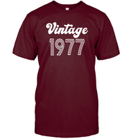 1977 Retro Vintage Birth Year Blast Unisex Short Sleeve Classic Tee