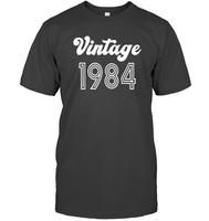 1984 Retro Vintage Birth Year Blast Unisex Short Sleeve Classic Tee