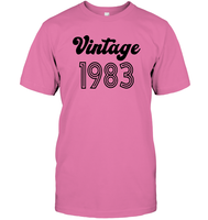 1983 Retro Vintage Birth Year Blast Unisex Short Sleeve Classic Tee