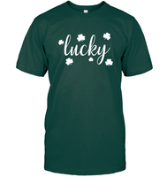 Lucky St Patrick's Day Shirt Unisex Short Sleeve Classic Tee