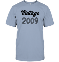 2009 Retro Vintage Birth Year Blast Unisex Short Sleeve Classic Tee