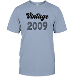 2009 Retro Vintage Birth Year Blast Unisex Short Sleeve Classic Tee