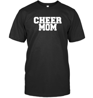 Cheer Mom T Shirt Unisex Short Sleeve Classic Tee