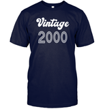 2000 Retro Vintage Birth Year Blast Unisex Short Sleeve Classic Tee