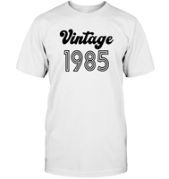 1985 Retro Vintage Birth Year Blast Unisex Short Sleeve Classic Tee