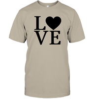 Love Letters With Heart Valentine's Day Unisex Short Sleeve Classic Tee