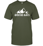Adventure Awaits Unisex Short Sleeve Classic Tee