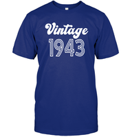 1943 Retro Vintage Birth Year Blast Unisex Short Sleeve Classic Tee