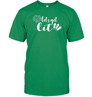Let's Get Lit 4th Of July Shirt Unisex Short Sleeve Classic Tee