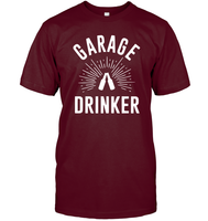Garage Drinker Shirt Unisex Long Sleeve Classic Tee